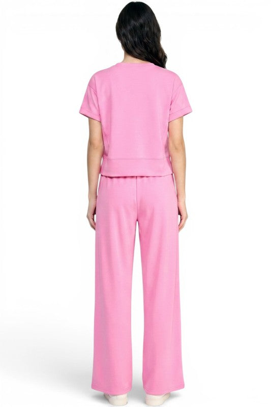 AS01AS501 Soft Air Scuba Short Sleeve Sweatshirt & Pant Set