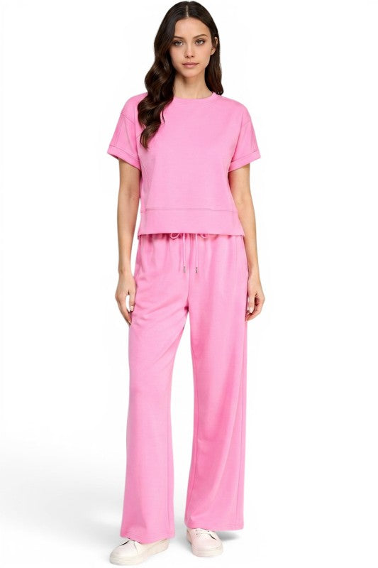 AS01AS501 Soft Air Scuba Short Sleeve Sweatshirt & Pant Set