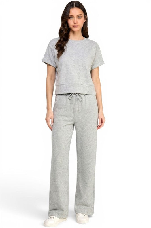 AS01AS501 Soft Air Scuba Short Sleeve Sweatshirt & Pant Set