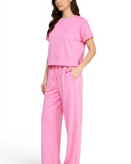 AS01AS501 Soft Air Scuba Short Sleeve Sweatshirt & Pant Set