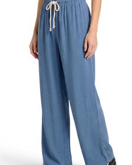 TWL01 Linen Blend Straight Leg Pants – Effortless Style