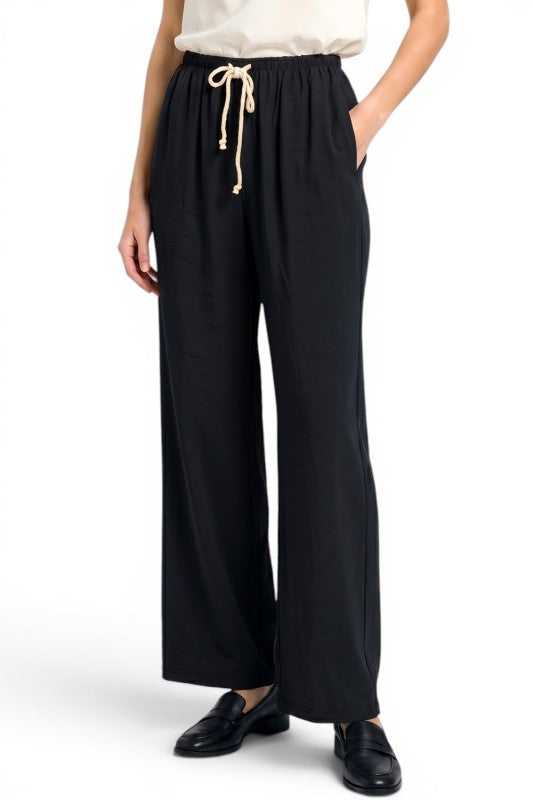 TWL01 Linen Blend Straight Leg Pants – Effortless Style