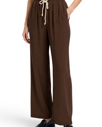 TWL01 Linen Blend Straight Leg Pants – Effortless Style