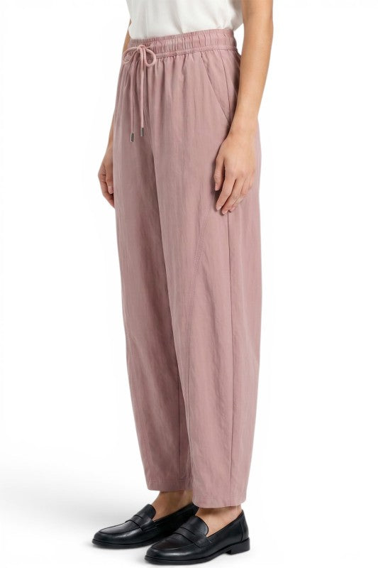 BRL01 Barrel Leg Drawstring Pants – Modern Casual Style