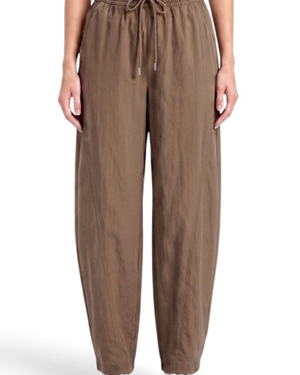 BRL01 Barrel Leg Drawstring Pants