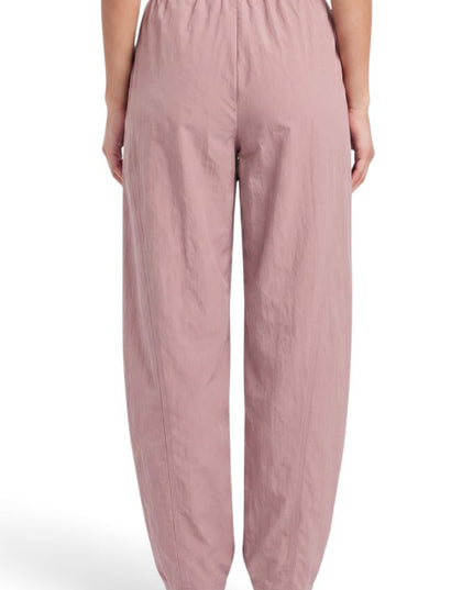 BRL01X Plus Size Barrel Leg Drawstring Pants