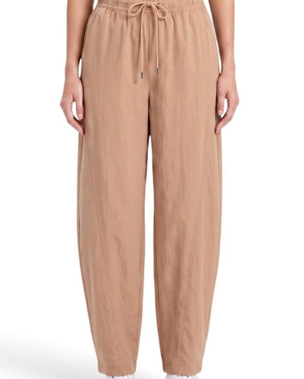 BRL01 Barrel Leg Drawstring Pants