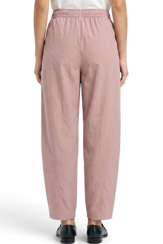 BRL01 Barrel Leg Drawstring Pants – Modern Casual Style