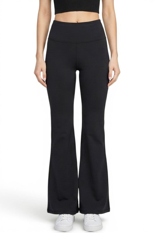 PH75BB ACTIVE WORKOUT HIGH WAIST YOGA FLARE PANTS
