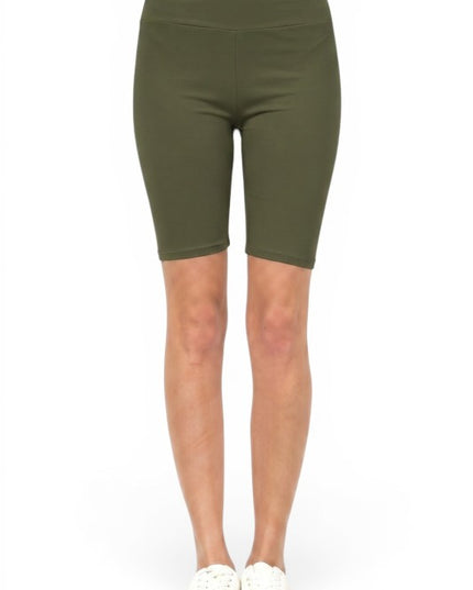 SOL03-8 Solid Biker Shorts – Everyday Active Fit