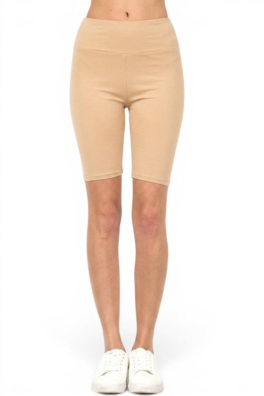 SOL03-8 Solid Biker Shorts – Everyday Active Fit