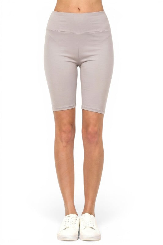 SOL03-8 Solid Biker Shorts – Everyday Active Fit