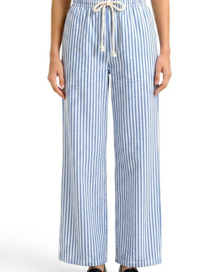 PLUS PC18X Striped Straight Leg Pants – Relaxed Everyday Fit