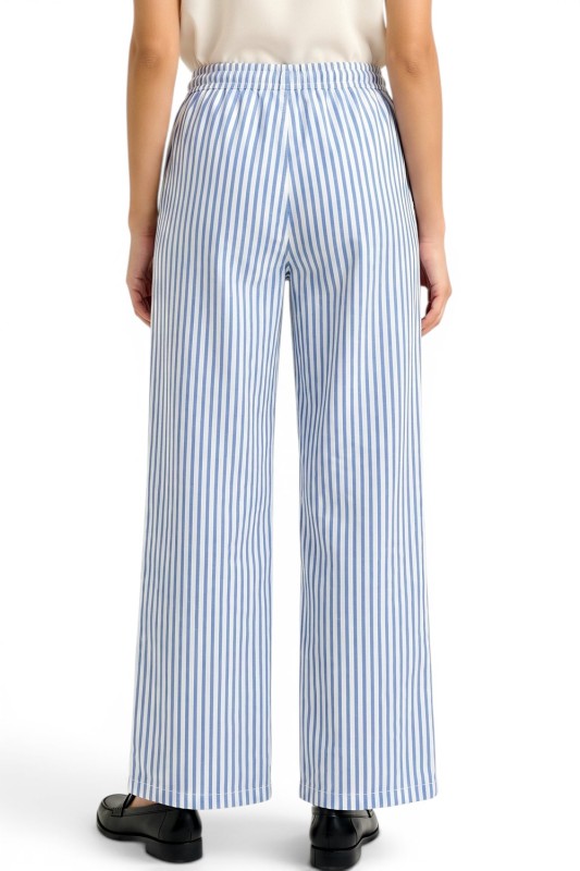 PLUS PC18X Striped Straight Leg Pants – Relaxed Everyday Fit