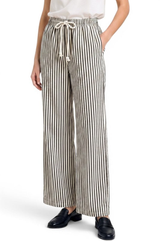 PLUS PC18X Striped Straight Leg Pants – Relaxed Everyday Fit
