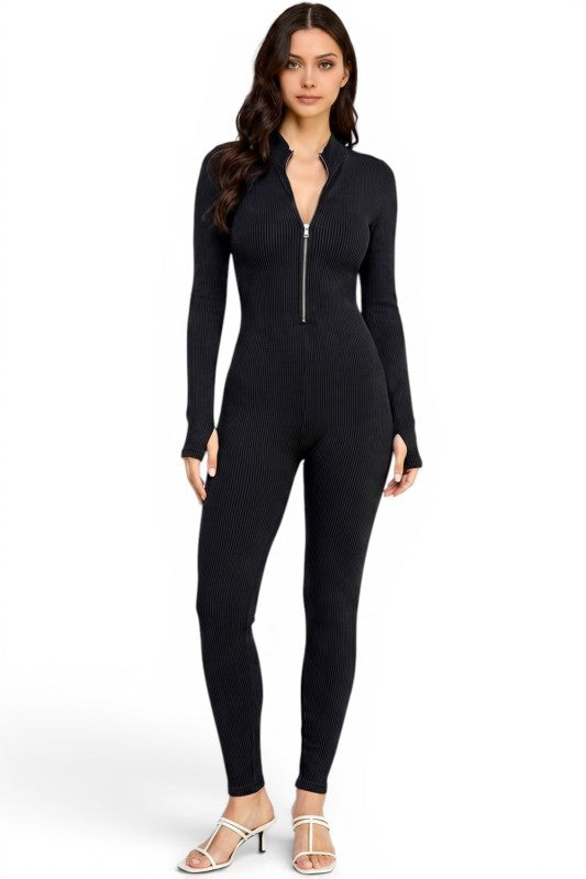 JS100MW Mineral Wash Catsuit – Edgy Modern Style