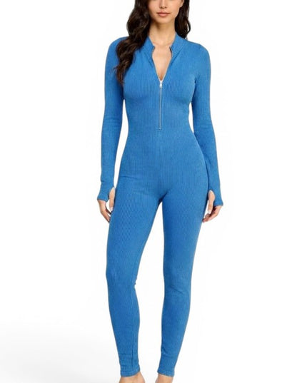 JS100MW Mineral Wash Catsuit – Edgy Modern Style