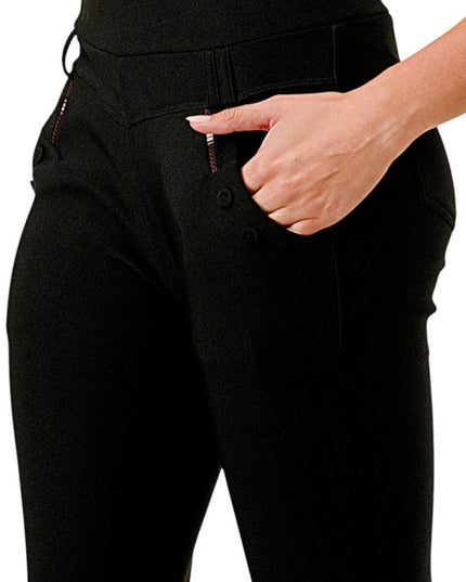 SCU5006 Scuba Skinny Dress Pants – Sleek Tailored Fit