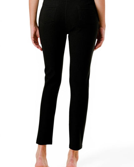 SCU5006 Scuba Skinny Dress Pants – Sleek Tailored Fit
