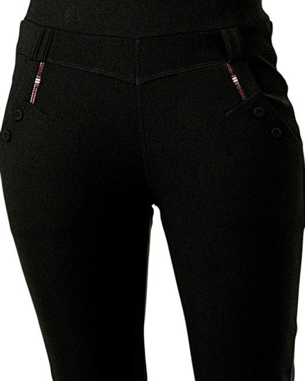 SCU5006 Scuba Skinny Dress Pants – Sleek Tailored Fit
