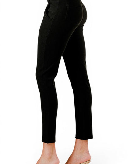 SCU5006 Scuba Skinny Dress Pants – Sleek Tailored Fit