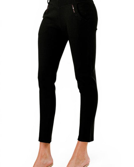 PLUS SCU5006X Scuba Skinny Dress Pants – Sleek Tailored Fit
