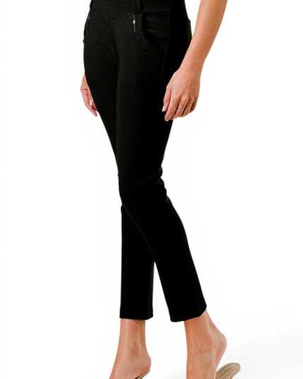 SCU5006 Scuba Skinny Dress Pants – Sleek Tailored Fit