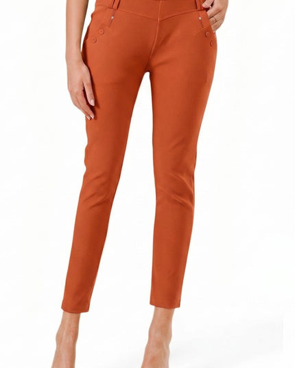SCU5006 Scuba Skinny Dress Pants – Sleek Tailored Fit