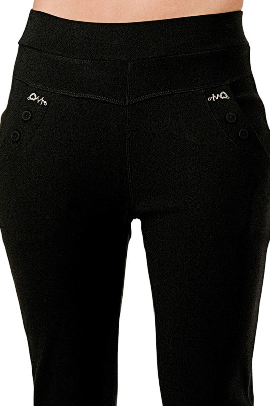 PLUS SCU5007X Scuba Skinny Pants – Tailored Stretch Fit