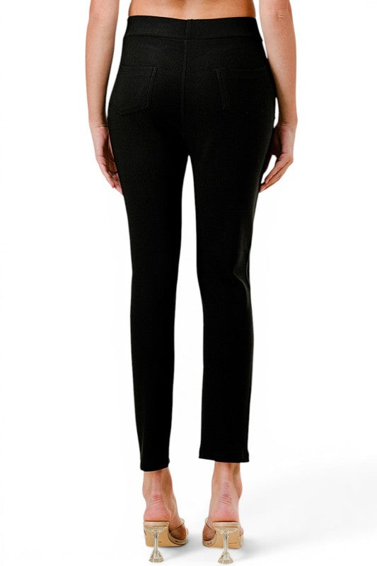 PLUS SCU5007X Scuba Skinny Pants – Tailored Stretch Fit