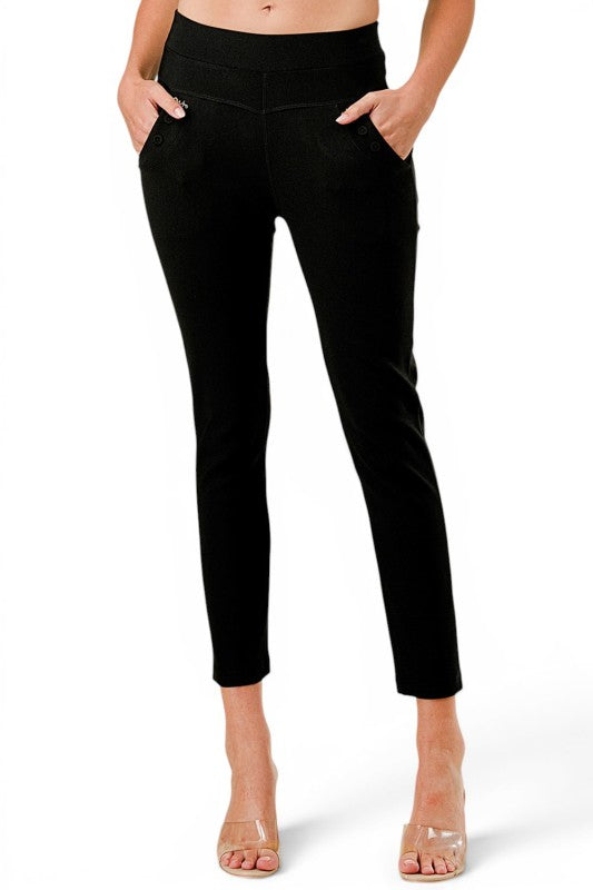 PLUS SCU5007X Scuba Skinny Pants – Tailored Stretch Fit