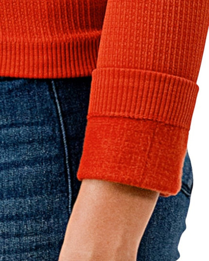 SHE01 Fleece Scoop Neck Top – Cozy Everyday Fit