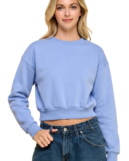 PLUS FT263X French Terry Sweatshirt – Casual Everyday Style