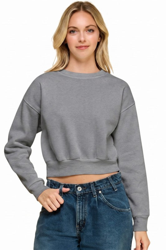 PLUS FT263X French Terry Sweatshirt – Casual Everyday Style