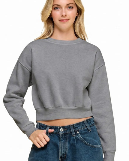 PLUS FT263X French Terry Sweatshirt – Casual Everyday Style