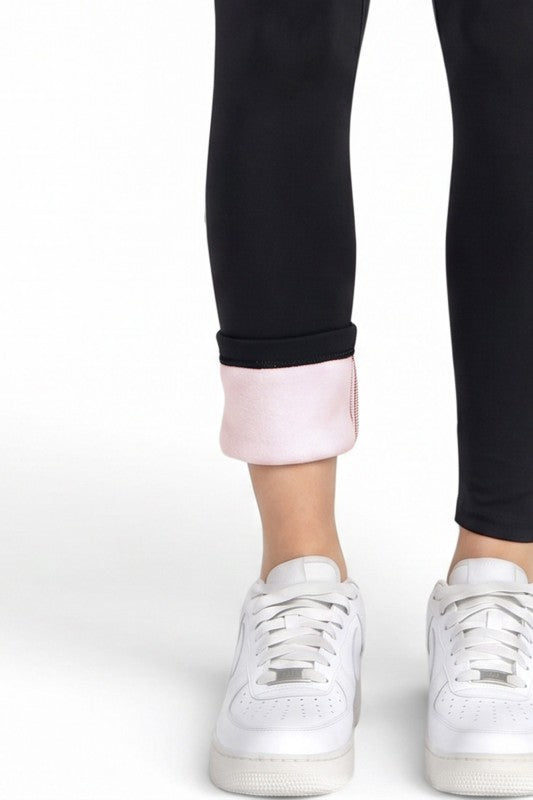 PH001SK Hourglass High-Rise Fleece Leggings – Sculpting Fit