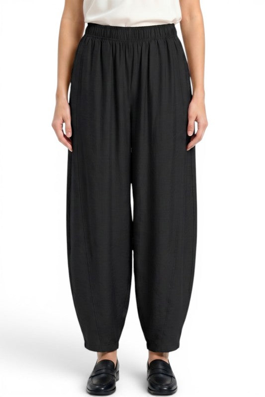 TWL02 Twill Linen Barrel Pants – Relaxed Modern Fit