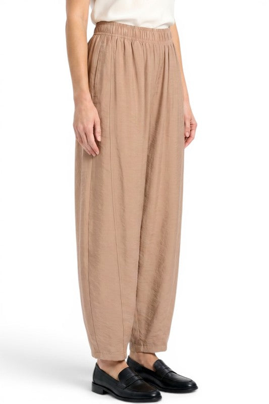 PLUS TWL02X Twill Linen Barrel Pants – Relaxed Modern Fit