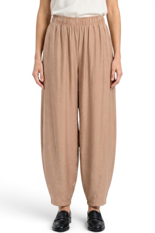 PLUS TWL02X Twill Linen Barrel Pants – Relaxed Modern Fit