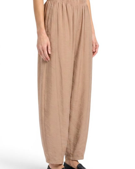 TWL02 Twill Linen Barrel Pants – Relaxed Modern Fit