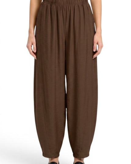 TWL02 Twill Linen Barrel Pants – Relaxed Modern Fit