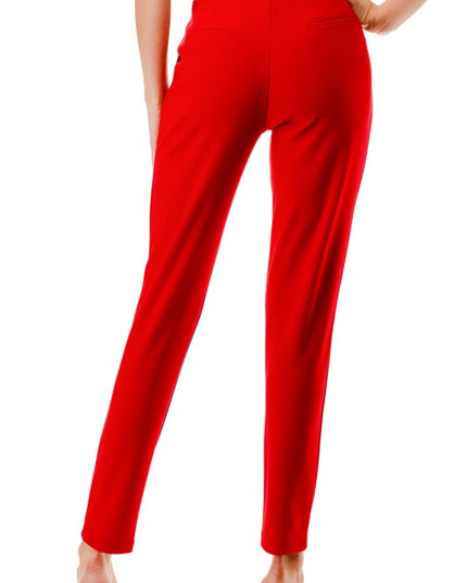 SCUP18 Scuba Pants – High Waist Slim Fit Trousers