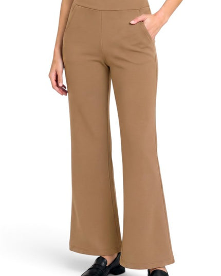 PLUS SCUP18BX Plus Scuba Flare Pants – Stretch Fit With Side