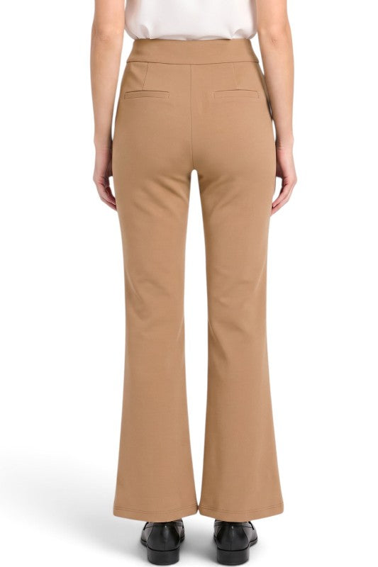 PLUS SCUP18BX Plus Scuba Flare Pants – Stretch Fit With Side