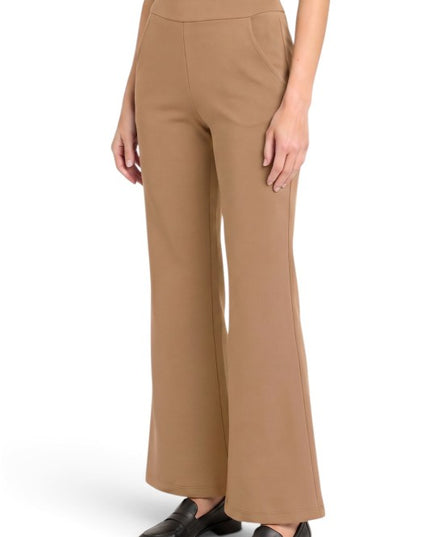 PLUS SCUP18BX Plus Scuba Flare Pants – Stretch Fit With Side