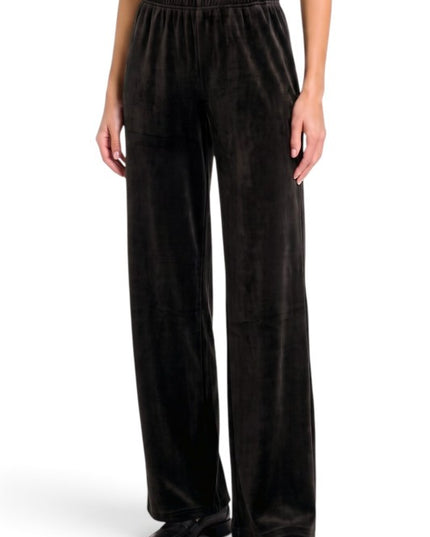 PLUS VW005X Stretch Velour Pants – Relaxed Fit