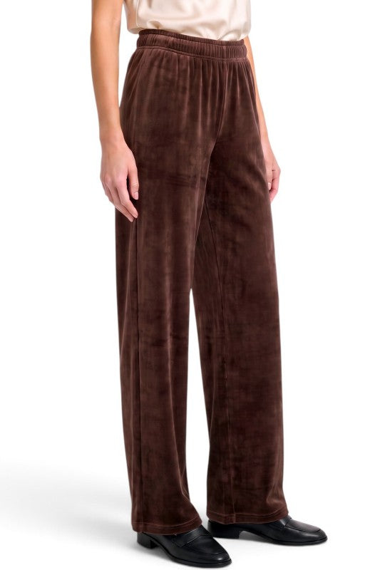 PLUS VW005X Stretch Velour Pants – Relaxed Fit