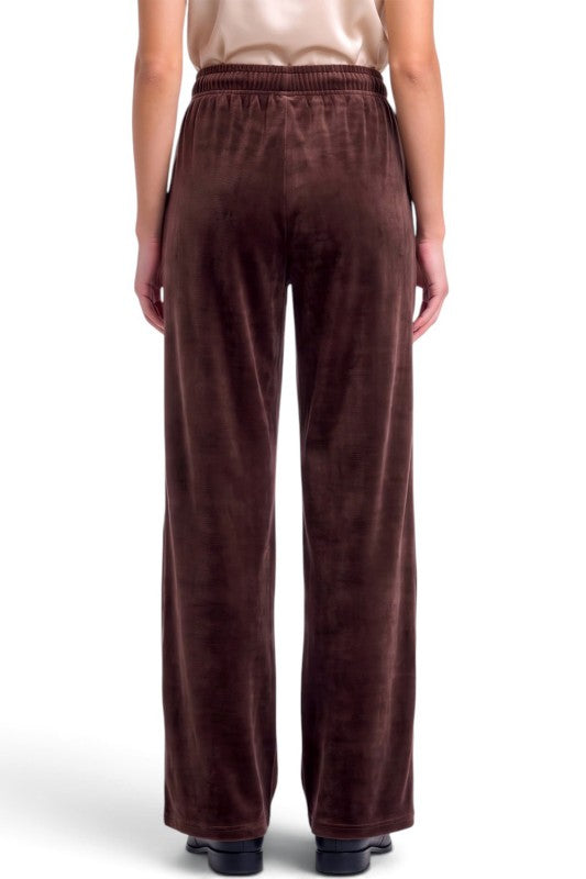 VW005 Stretch Velour Pants – Relaxed Fit