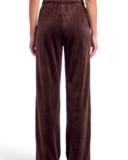 VW005 Stretch Velour Pants – Relaxed Fit