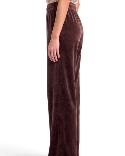 VW005 Stretch Velour Pants – Relaxed Fit